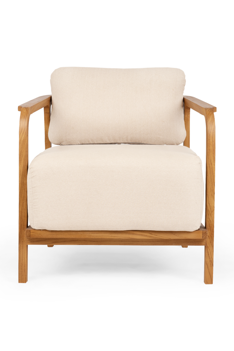 Teak Wood 1-Seater Sofa | dBodhi Classy