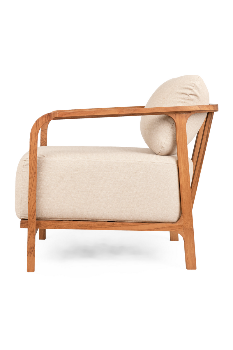 Teak Wood 1-Seater Sofa | dBodhi Classy