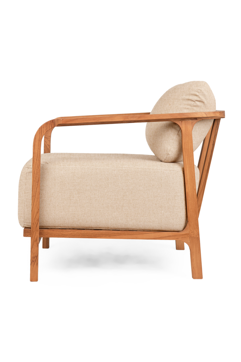 Teak Wood 1-Seater Sofa | dBodhi Classy