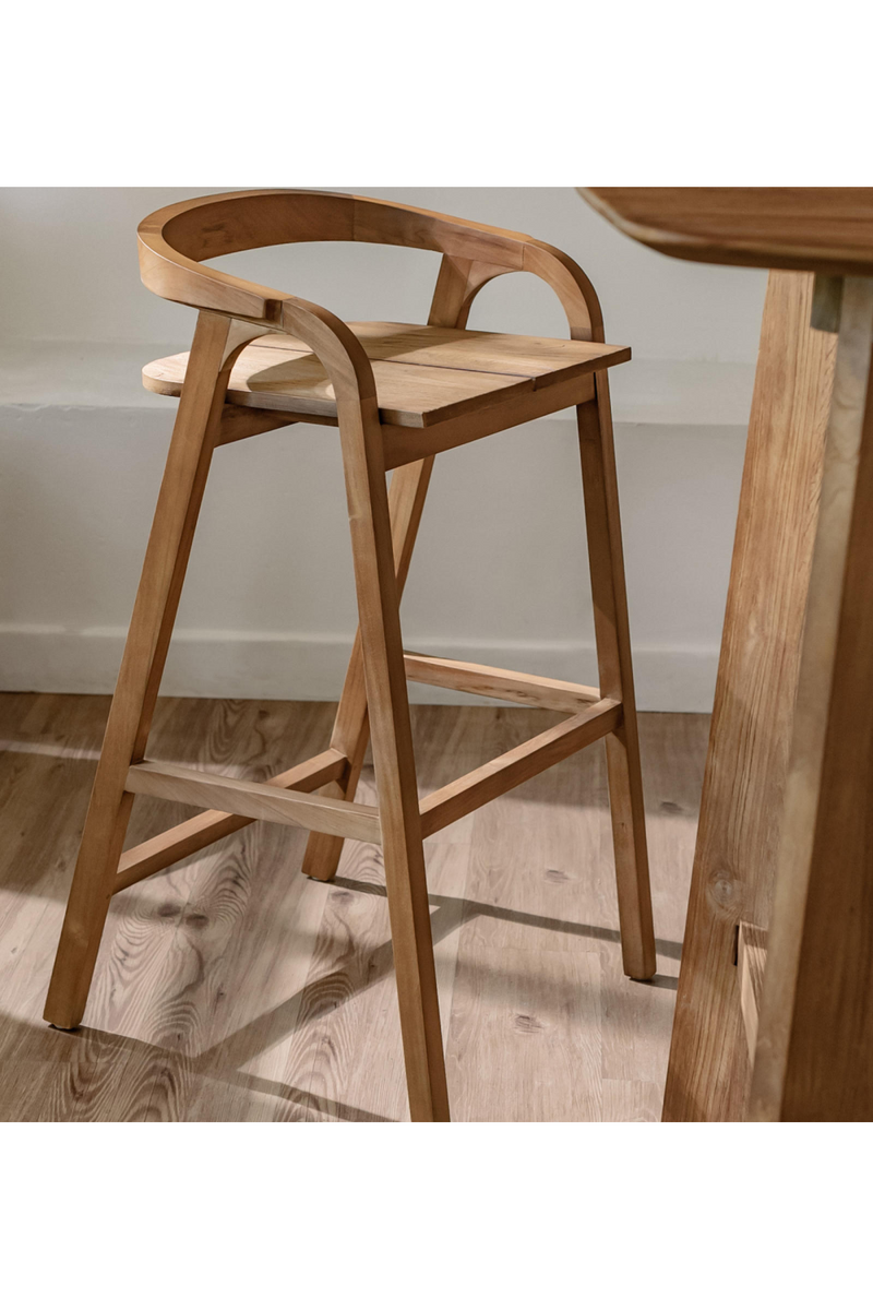 Teak Modern Bar Chair | dBodhi Classy Bibo | Oroatrade.com