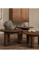 Rustic Round Coffee Table Set (3) | dBodhi Dino | Oroatrade.com