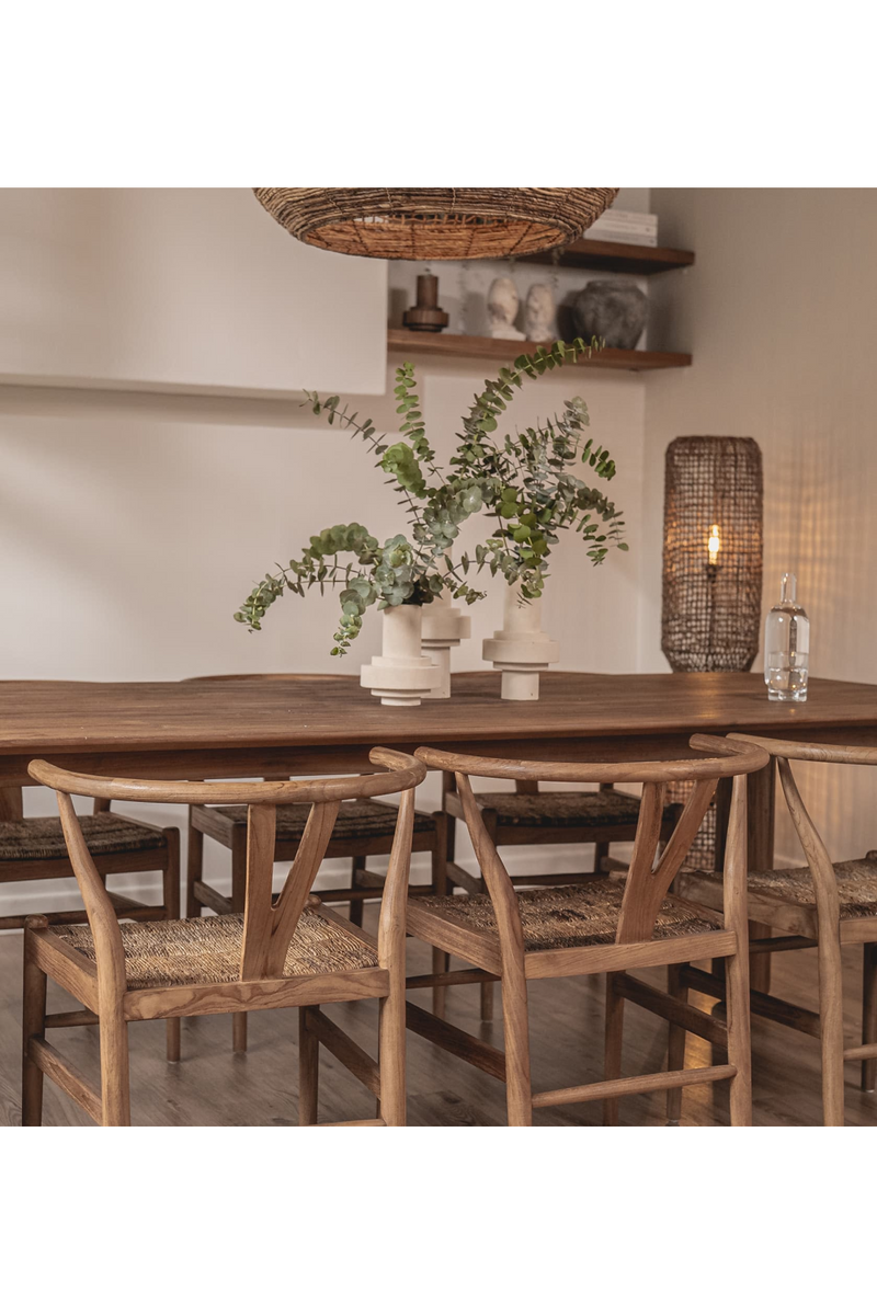 Teak Rectangular Dining Table | dBodhi Dino | Oroatrade.com