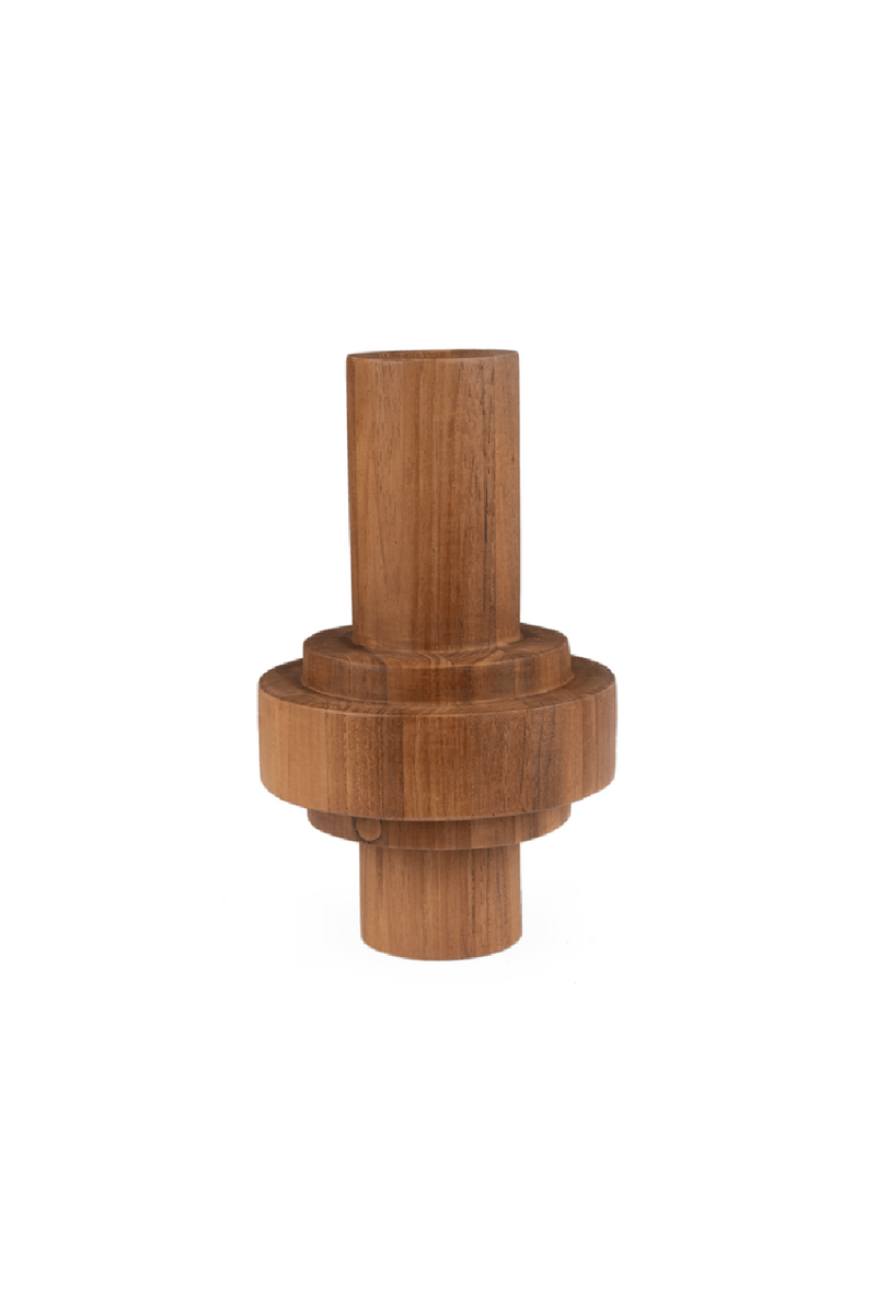 Teak Cylinder Vase | dBodhi | Oroatrade.com
