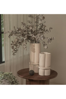 White Sandstone Trefoil Vase | dBodhi Cap