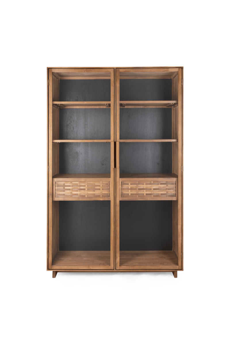 Adjustable Teak Display Cabinet | dBodhi Hopper | Oroatrade.com