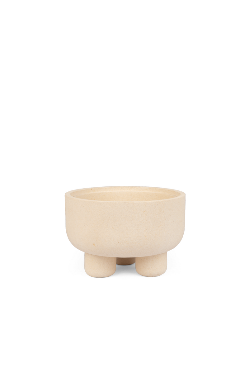 Sandstone Pedestal Bowl | dBodhi Elin | Oroatrade.com