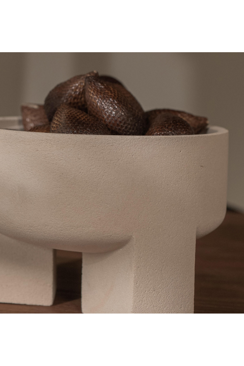 Sculpted Sandstone Lidded Bowl | dBodhi Bo | Oroatrade.com