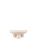 Sandstone Pedestal Shallow Bowl | dBodhi Klara | Oroatrade.com