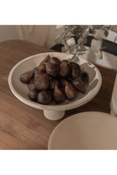 Sandstone Pedestal Shallow Bowl | dBodhi Klara | Oroatrade.com