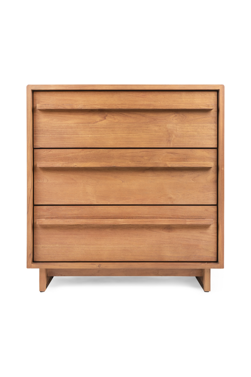 Teak Minimalist 3-Drawer Dresser | dBodhi Inline  | Oroatrade.com