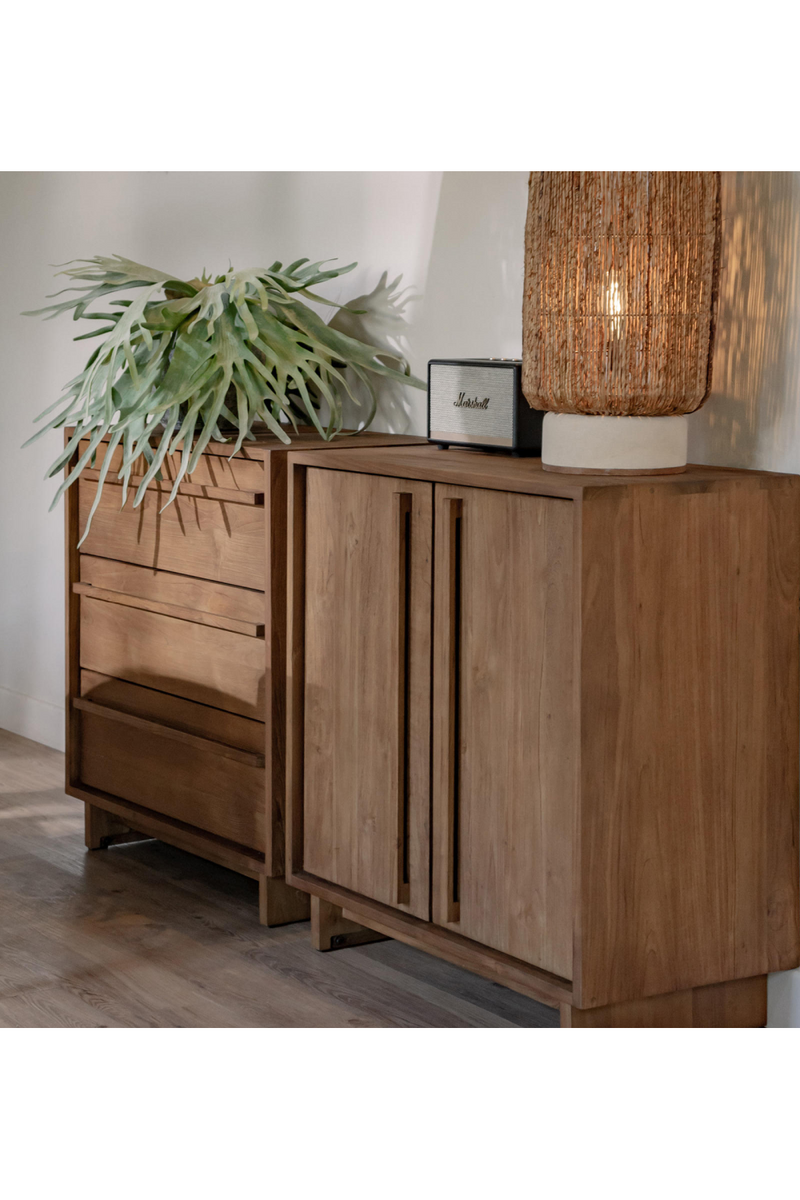 Teak Minimalist 3-Drawer Dresser | dBodhi Inline | Oroatrade.com