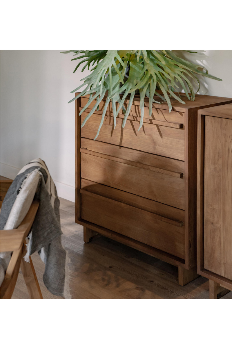 Teak Minimalist 3-Drawer Dresser | dBodhi Inline | Oroatrade.com