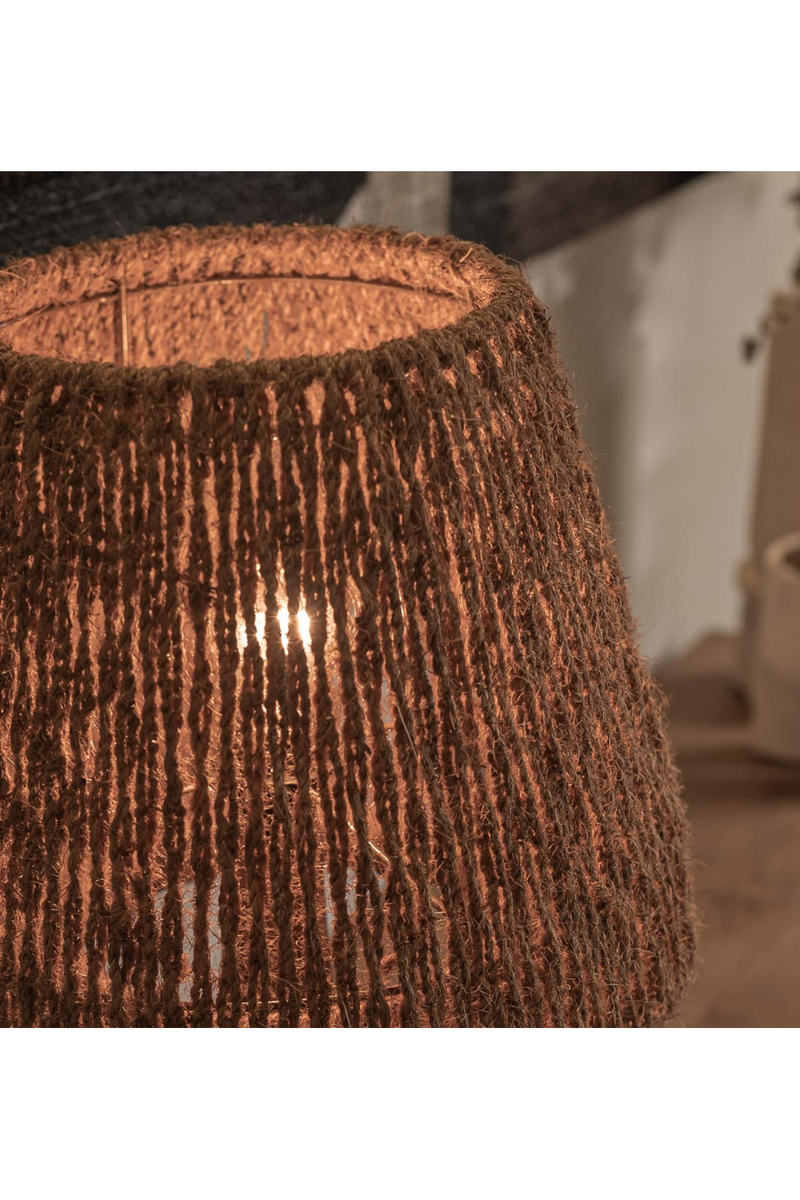 Woven Coconut Fiber Table Lamp | dBodhi Ben | Oroatrade.com