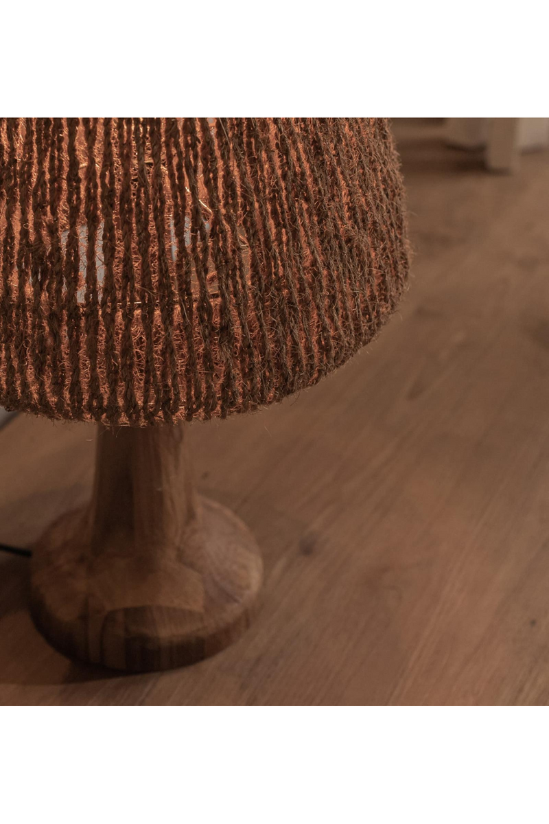 Woven Coconut Fiber Table Lamp | dBodhi Ben | Oroatrade.com