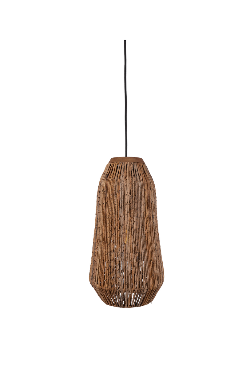 Abaca Weave Hanging Lamp | dBodhi Cone | Oroatrade.com