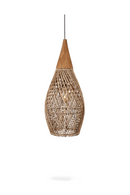 Rustic Rattan Hanging Lamp | dBodhi Horn | Oroatrade.com