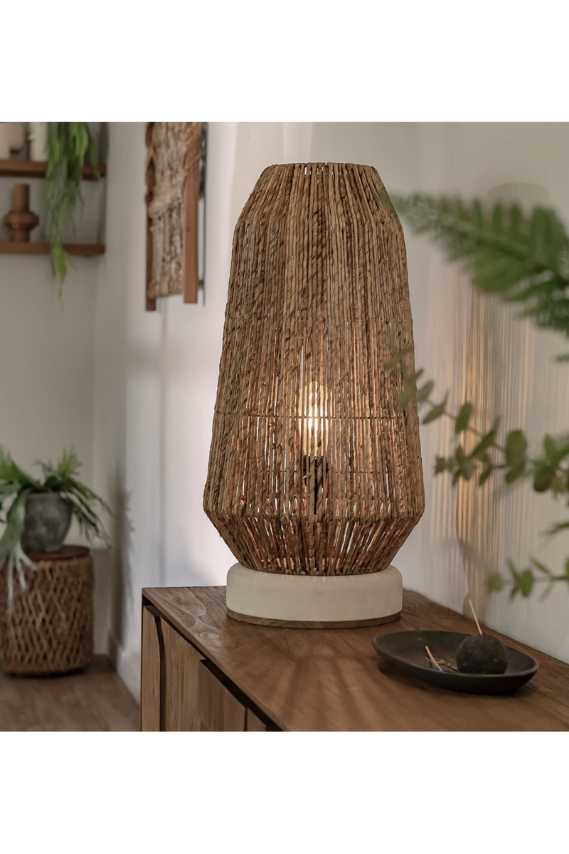 Diamond-Shaped Fiber Table Lamp | dBodhi Obelisk | Oroatrade.com