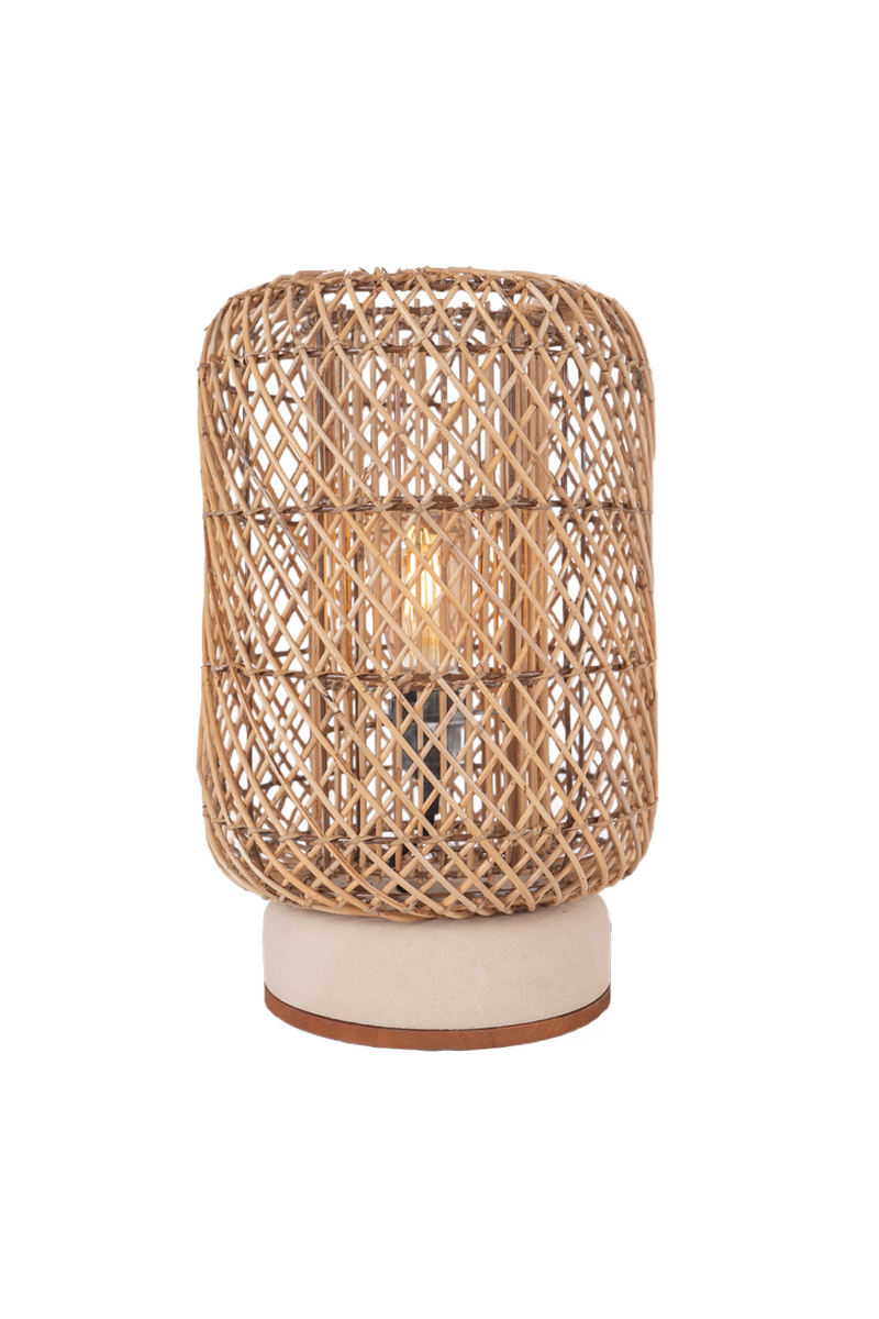 Woven Rattan Table Lamp | dBodhi Palma | Oroatrade.com
