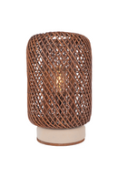 Brown Rattan Table Lamp | dBodhi Palma | Oroatrade.com