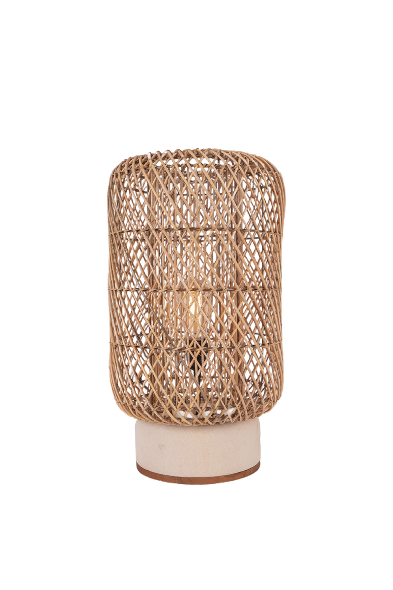 Woven Rattan Table Lamp | dBodhi Palma | Oroatrade.com