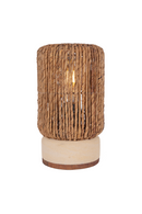 Abaca Cylindrical Table Lamp | dBodhi Pole | Oroatrade.com