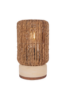 Abaca Cylindrical Table Lamp | dBodhi Pole | Oroatrade.com