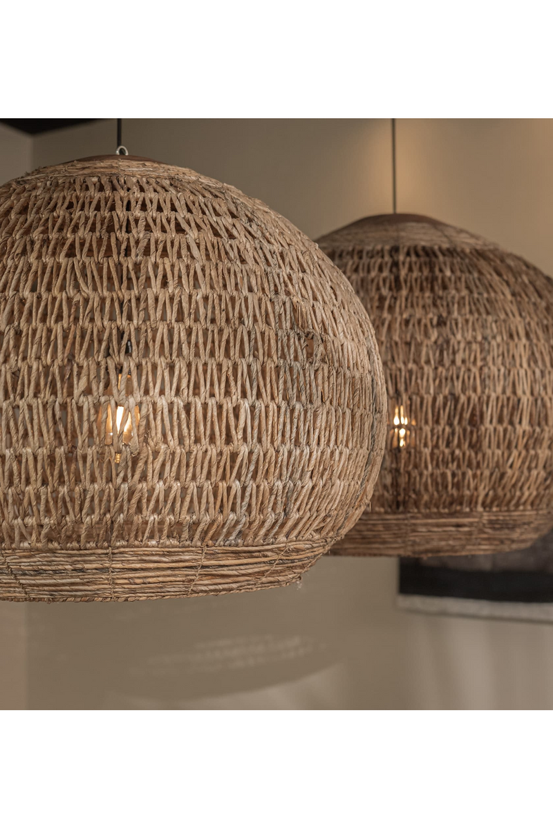 Weave Abaca Round Lampshade | dBodhi Tumbler Wing | Oroatrade.com