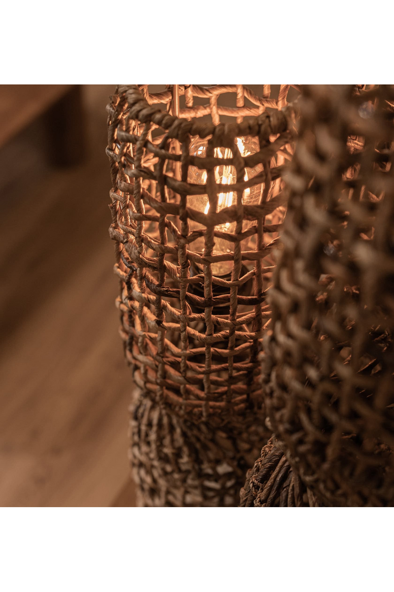 Abaca Rustic Table Lampshade | dBodhi Twister | Oroatrade.com