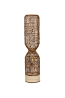 Abaca Rustic Floor Lampshade | dBodhi Twister | Oroatrade.com