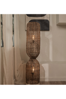 Abaca Rustic Floor Lampshade | dBodhi Twister | Oroatrade.com