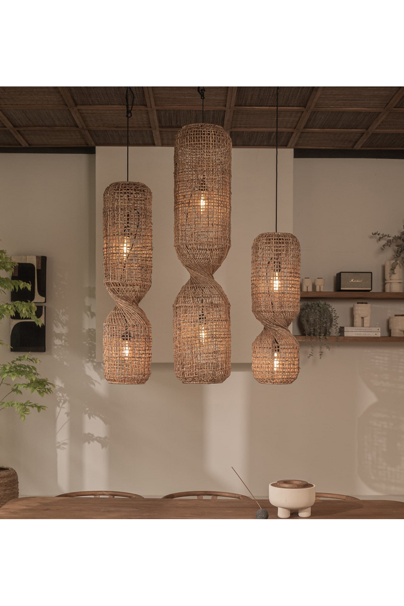 Abaca Rustic Hanging Lamp | dBodhi Twister Koi | Oroatrade.com