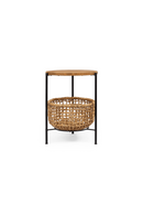 Abaca Basket  Round Side Table | dBodhi Outline | Oroatrade.com