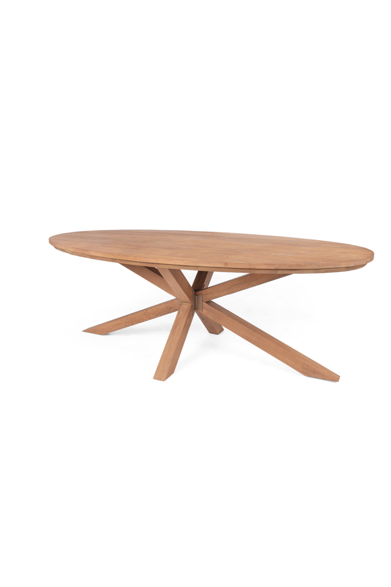 Oval Teak Dining Table | dBodhi Xono | Oroatrade.com