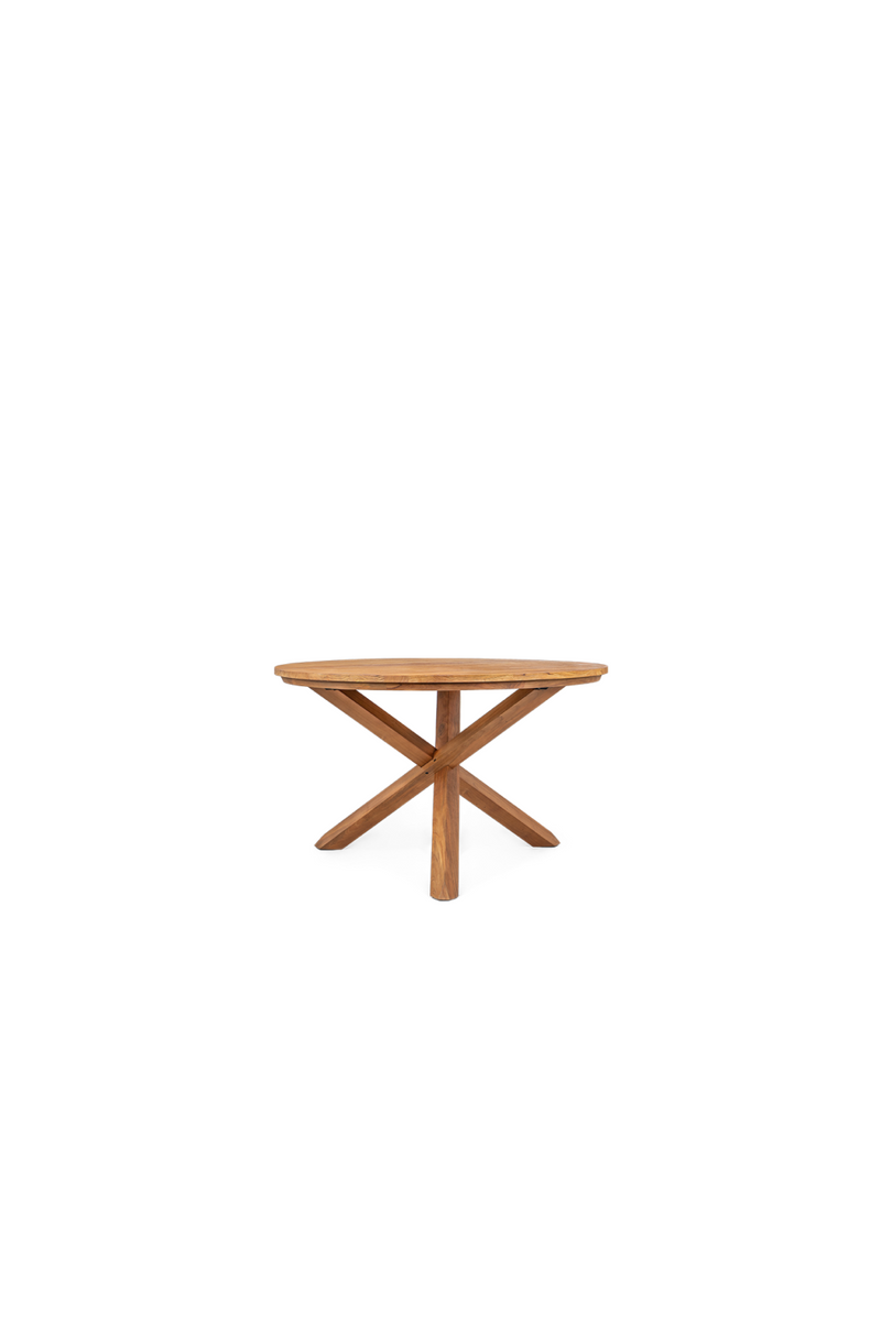 Solid Teak Round Dining Table | dBodhi Xono | Oroatrade.com