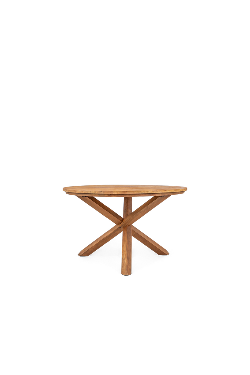 Solid Teak Round Dining Table | dBodhi Xono | Oroatrade.com