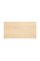 Straight-Cut Pine Wood Headboard | Decowood Flanders | Oroatrade.com