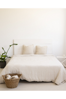 Straight-Cut Pine Wood Headboard | Decowood Flanders | Oroatrade.com