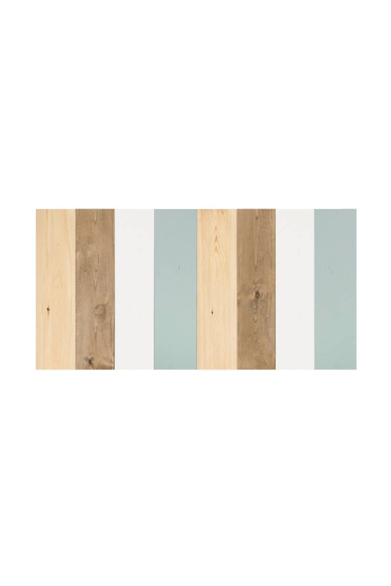 Multicolored Pine Wood Headboard | Decowood Flanders | Oroatrade.com