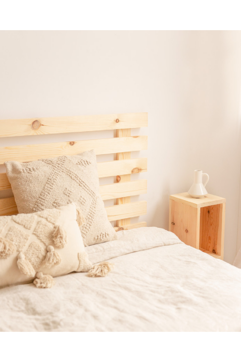 Slatted Wood Headboard | Decowood Bruma | Oroatrade.com