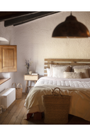 Slatted Wood Headboard | Decowood Bruma | Oroatrade.com