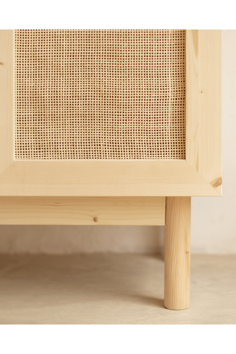 Rattan 2-Door Sideboard | Decowood Frida | Oroatrade.com