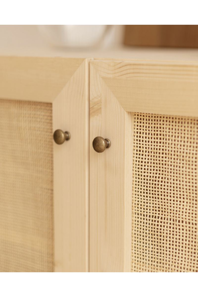 Rattan 2-Door Sideboard | Decowood Frida | Oroatrade.com
