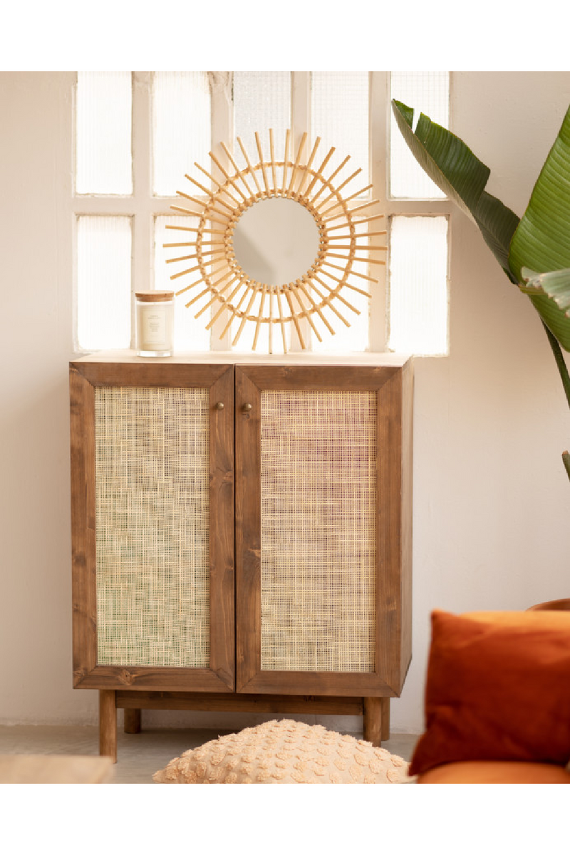 Rattan 2-Door Sideboard | Decowood Frida | Oroatrade.com