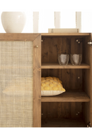 Rattan 2-Door Sideboard | Decowood Frida | Oroatrade.com