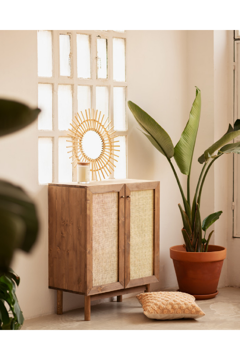 Rattan 2-Door Sideboard | Decowood Frida | Oroatrade.com