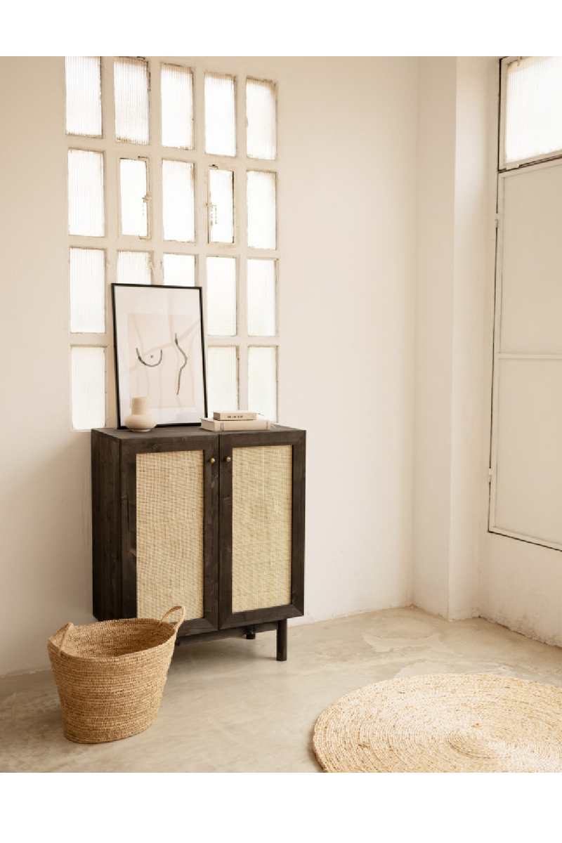 Rattan 2-Door Sideboard | Decowood Frida | Oroatrade.com
