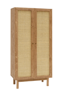 Rattan 2-Door Cabinet | Decowood Frida | Oroatrade.com