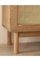 Rattan 2-Door Cabinet | Decowood Frida | Oroatrade.com