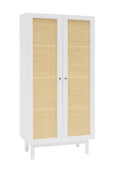 Rattan 2-Door Cabinet | Decowood Frida | Oroatrade.com