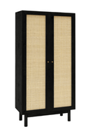Rattan 2-Door Cabinet | Decowood Frida | Oroatrade.com